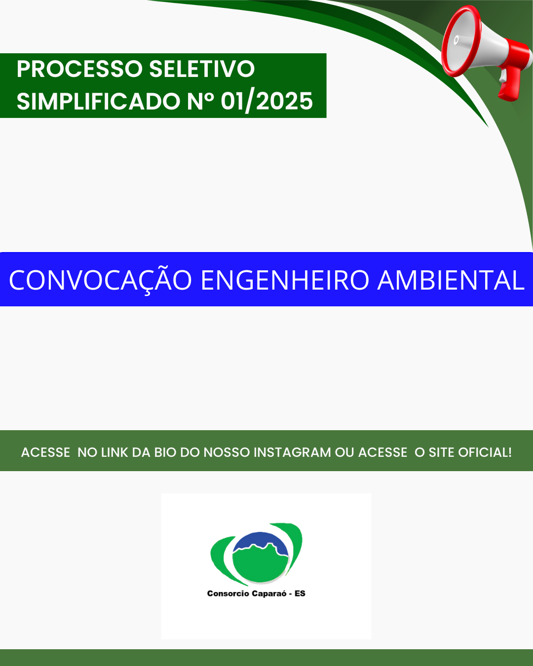Convocação - Engenheiro Ambiental