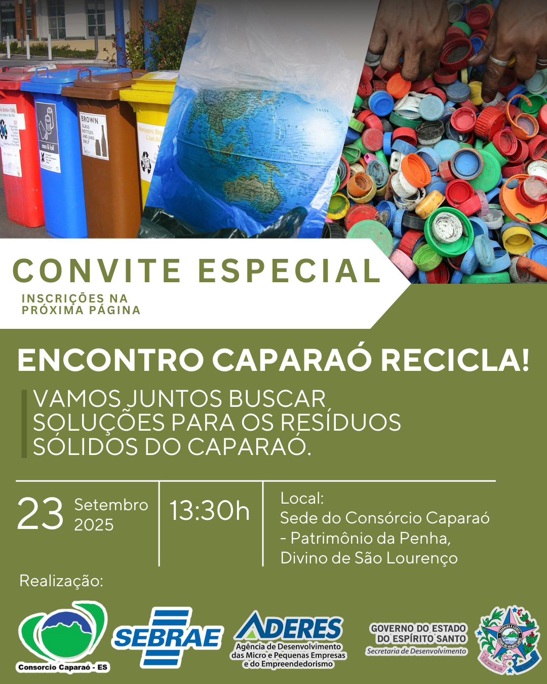 Caparaó Recicla: um encontro regional que une forças por soluções sustentáveis para os resíduos sólidos